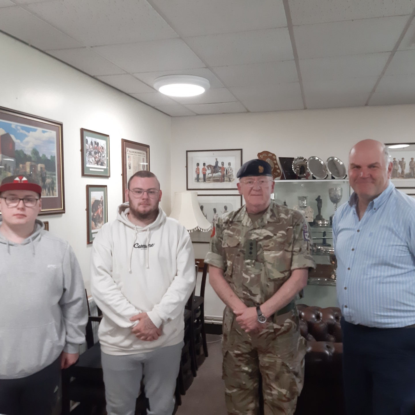 Adult volunteers familiarisation day